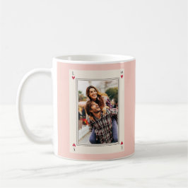 Taza De Café Dulce foto romántica retro regalo de San Valentín 