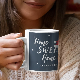 Taza De Café Dulce guión personalizado de hogar dulce hogar de