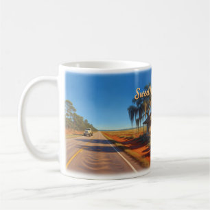 Taza De Café Dulce hogar Alabama, regreso al sur, tierra roja