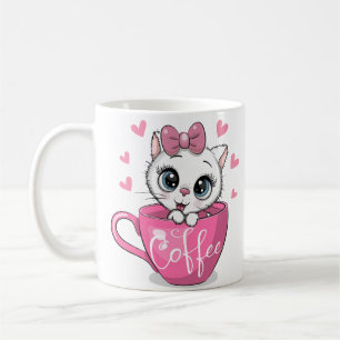 Taza De Café Dulce Kitty & Sleepy Pooch Café Cute Mugs