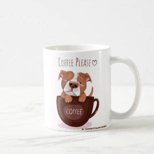 Taza De Café Dulce Kitty & Sleepy Pooch Café Cute Mugs