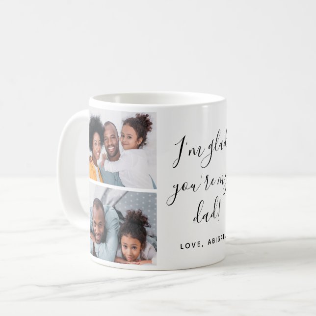 Taza De Café Dulce me alegra que seas mi Collage de fotos de pa (Anverso izquierdo)