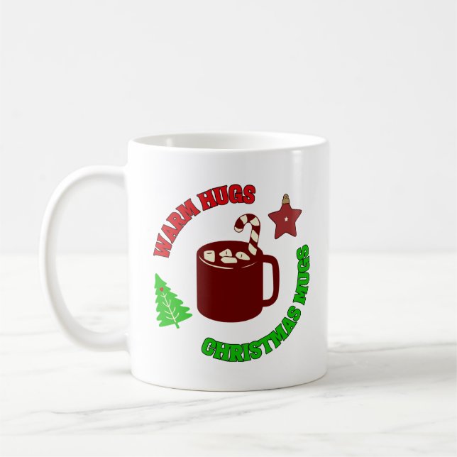 Taza De Café Dulce Navidad de la Abuela Personalizada (Izquierda)