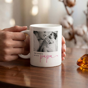 Taza De Café Dulce primer Día del Padre, Papá Collage de Fotos