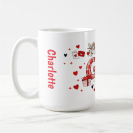Taza De Café Dulce regalo de San Valentín gigi para abuela