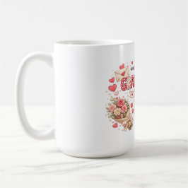 Taza De Café Dulce regalo del día de San Valentín de la abuela 