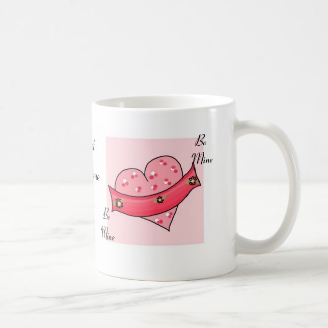 Taza De Café Dulce San Valentín, sé mío (Derecha)
