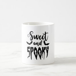 Taza De Café Dulce Y Espeluznante Halloween De Guay Diciendo