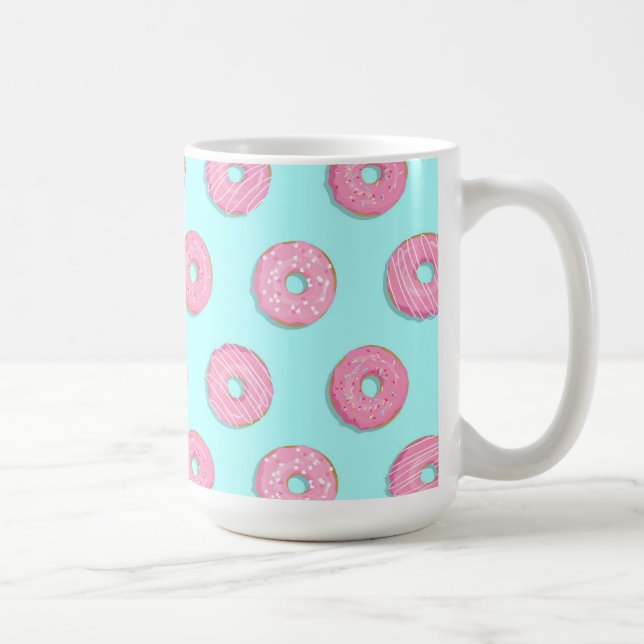 Taza De Café Dulces azucarados de color rosa (Derecha)