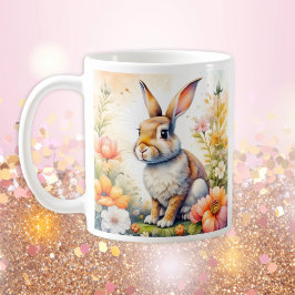Taza De Café Dulces bendiciones de Pascua Conejo de Conejo de C