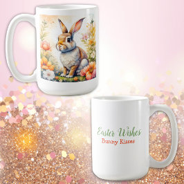 Taza De Café Dulces bendiciones de Pascua Conejo de Conejo de C