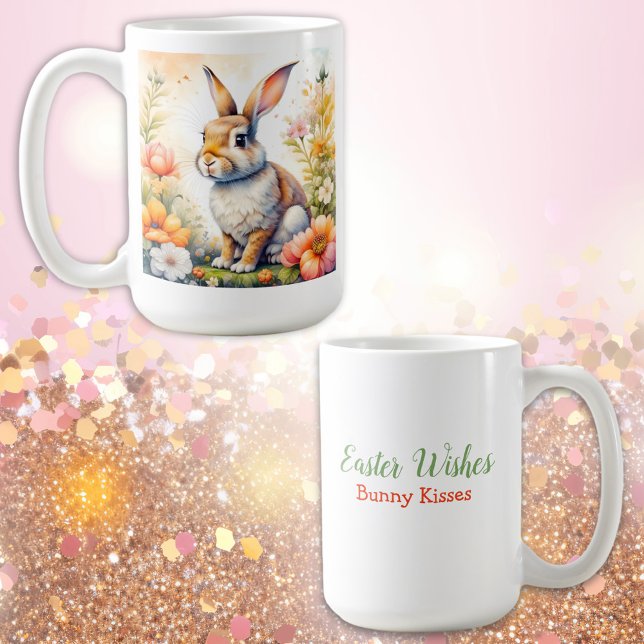 Taza De Café Dulces bendiciones de Pascua Conejo de Conejo de C (Subido por el creador)