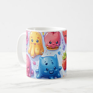 Taza De Café Dulces divertidos y alegres