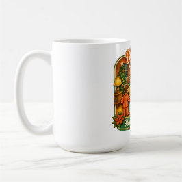 Taza De Café Dulces Elfos Navideños Vintage Siempre Están Vigil