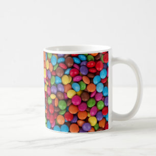 Taza De Café Dulces redondos coloridos del caramelo de