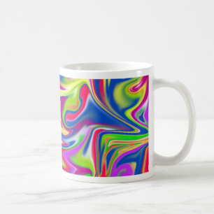 Taza De Café "Dulces Remolinos: El Delicioso Caramelo de Burbuj