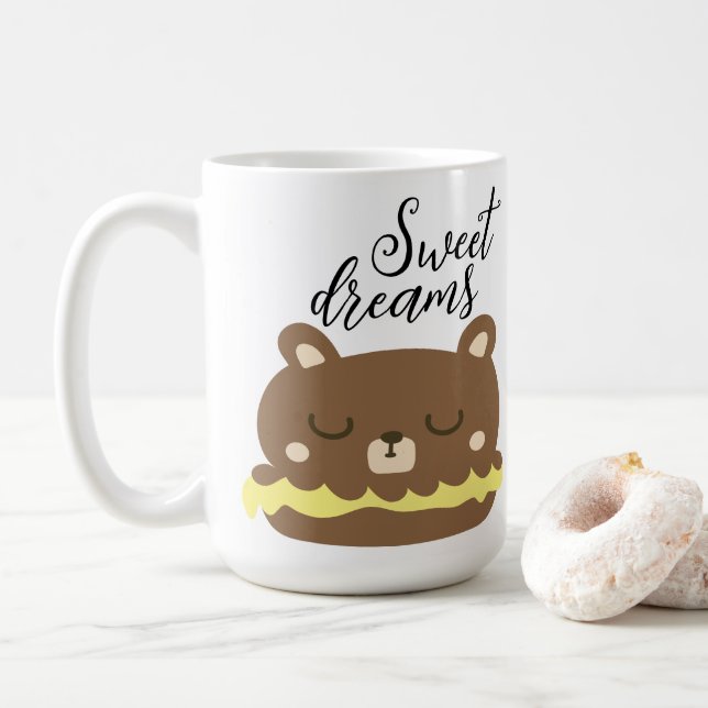 Taza De Café Dulces sueños (Con donut)