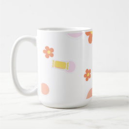 Taza De Café dulces y flores