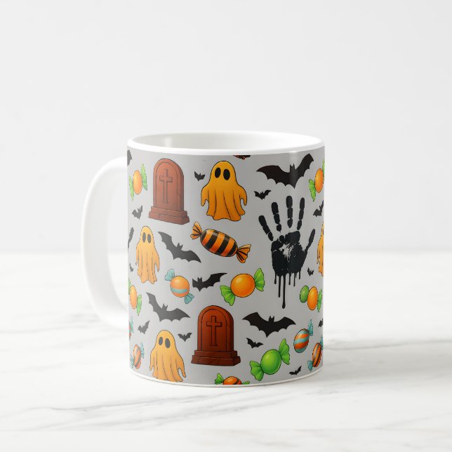 Taza De Café Dulces y sombras fantasmales (Anverso izquierdo)
