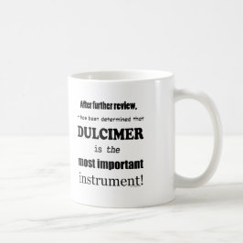 Taza De Café Dulcimer Instrumento Más Importante