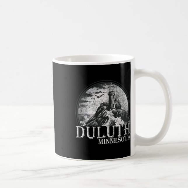 Taza De Café Duluth Minnesota Mn Al Aire Libre  (Derecha)