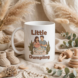 Taza De Café Dumpling Pequeño Dulces Futuros Padres Baby Shower
