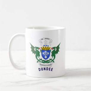 Taza De Café Dundee - Escocia - Escudo de Armas