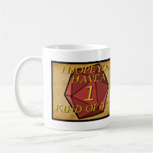 Dungeons and Dragons D20 Bad Day