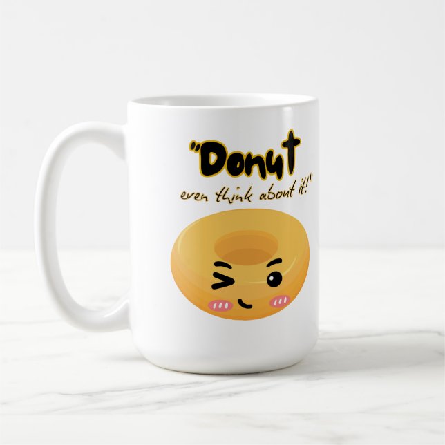 Taza De Café Dunot piensa en ello (Izquierda)