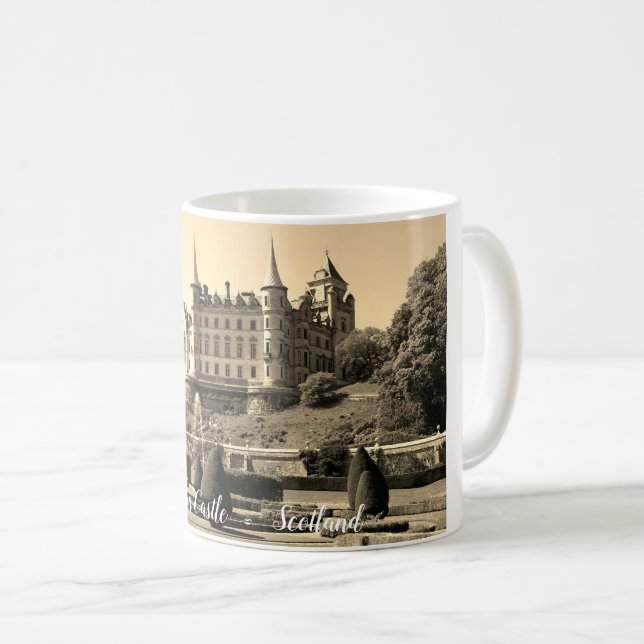 Taza De Café Dunrobin Castle Scotland (Anverso derecho)