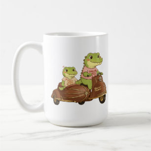 Taza De Café Dúo de As Ace y Primer Oficial Gator - Aventuras R