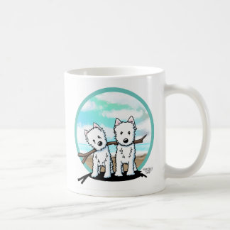 Taza De Café Dúo de playa WHWT