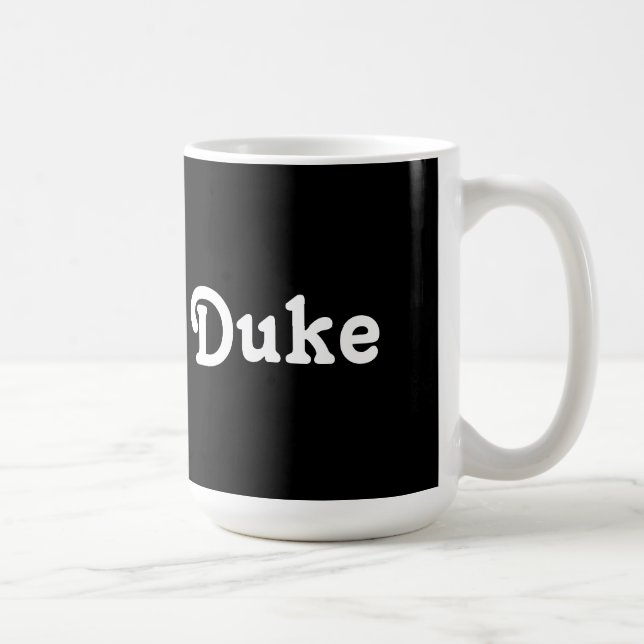Taza De Café Duque Mug (Derecha)
