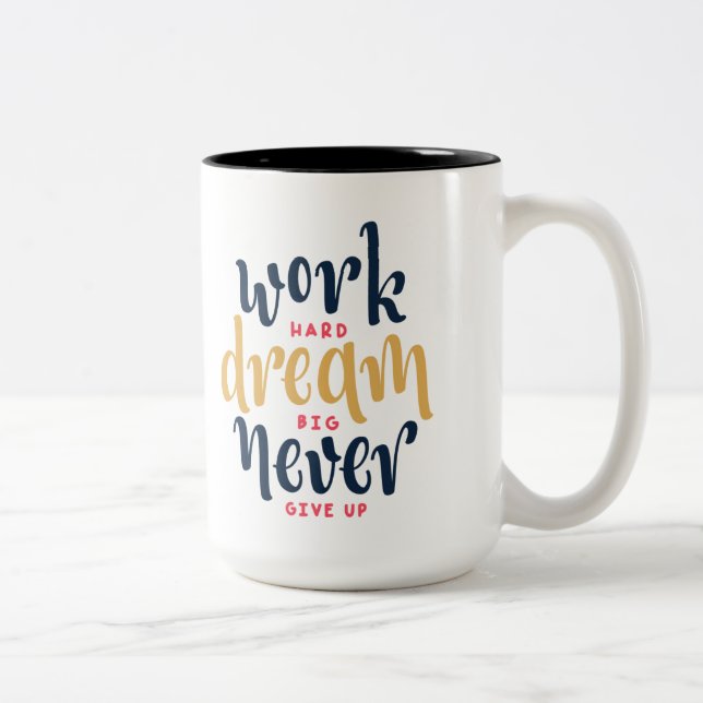 Taza de café dura del trabajo grande ideal (Derecha)