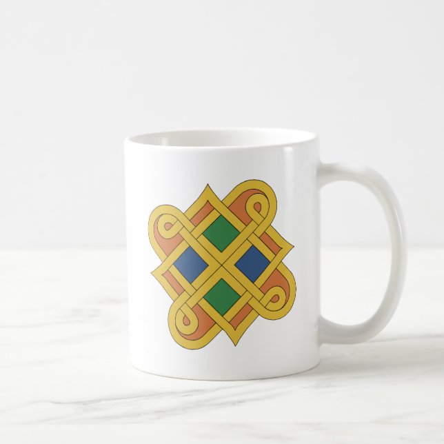 Taza De Café Durrow Knotwork 2016 (Derecha)