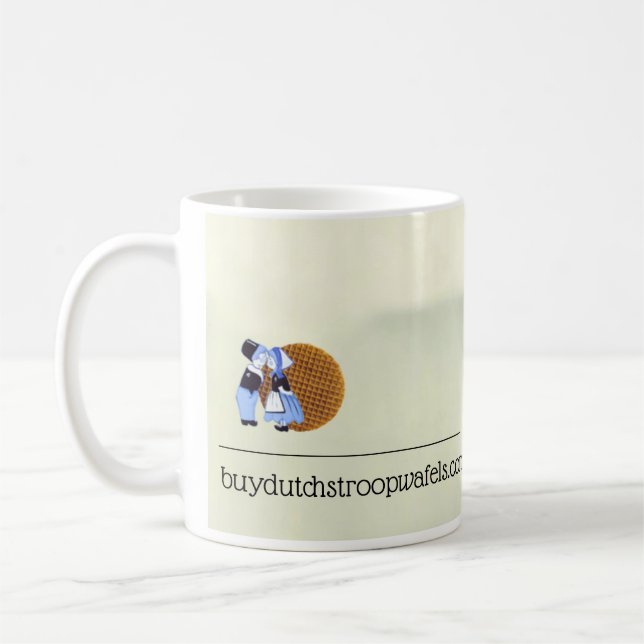 Taza De Café Dutch Stroopwafels (Izquierda)