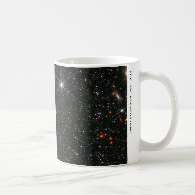 Taza De Café Dwarf Galaxy WLM James Webb Telescope Hi-Res (Derecha)