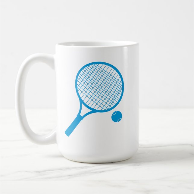 Taza De Café Dynamic Tennis Racket & Ball (Izquierda)