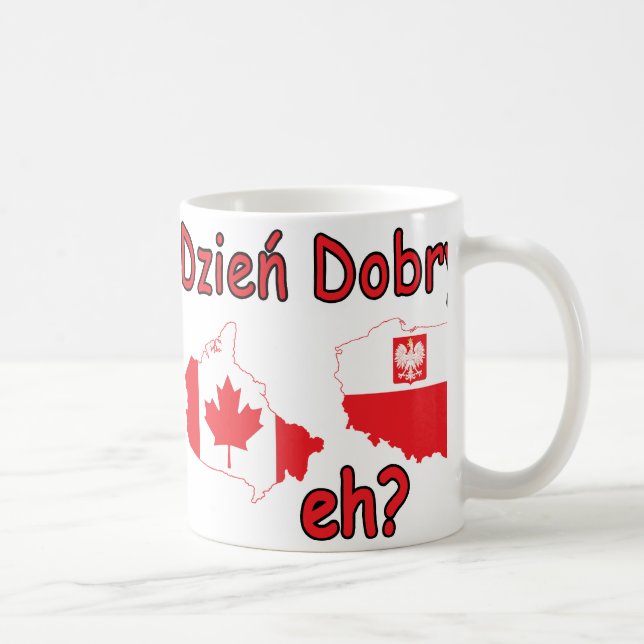 Taza De Café Dzien Dobry, ¿eh? (Derecha)