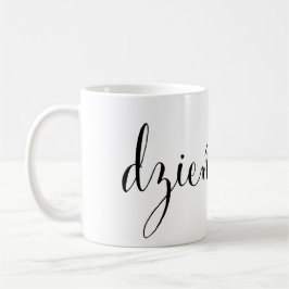 Taza De Café dzień dobry Good Morning Mug polaco