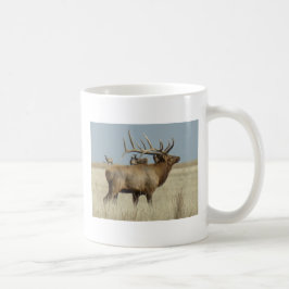 Taza De Café E4 Bull Elk Herd Master