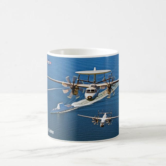 TAZA DE CAFÉ E-2C HAWKEYE (Centro)