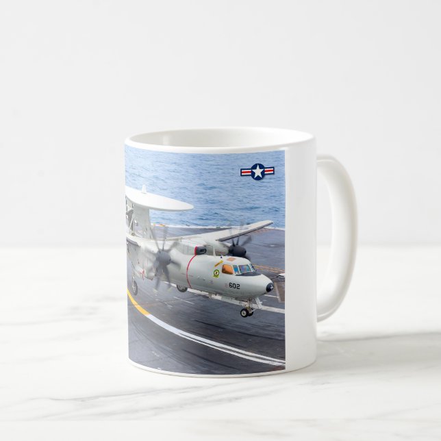 TAZA DE CAFÉ E-2C HAWKEYE (Anverso derecho)