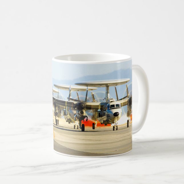 TAZA DE CAFÉ E-2D ADVANCED HAWKEYE (Anverso derecho)
