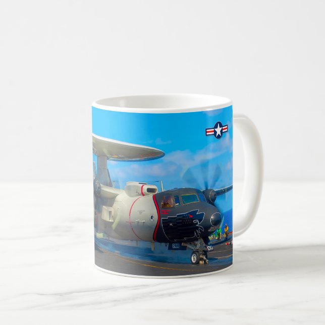 TAZA DE CAFÉ E-2D ADVANCED HAWKEYE (Anverso derecho)