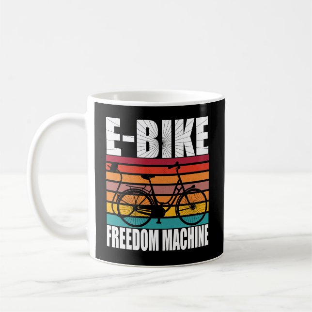 Taza De Café E-Bike Freedom Machine (Izquierda)