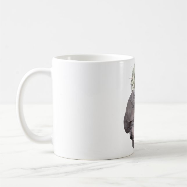 Taza De Café E es para Elephant (Izquierda)