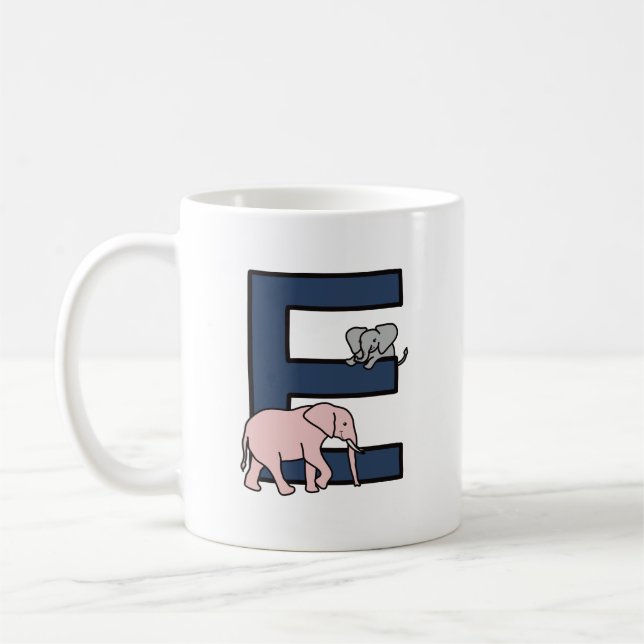 Taza De Café E es para... Personalizado (Izquierda)