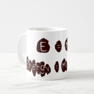 TAZA DE CAFÉ E = MC2