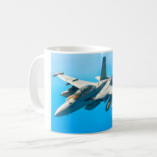 TAZA DE CAFÉ EA-18G GROWLER (Anverso izquierdo)